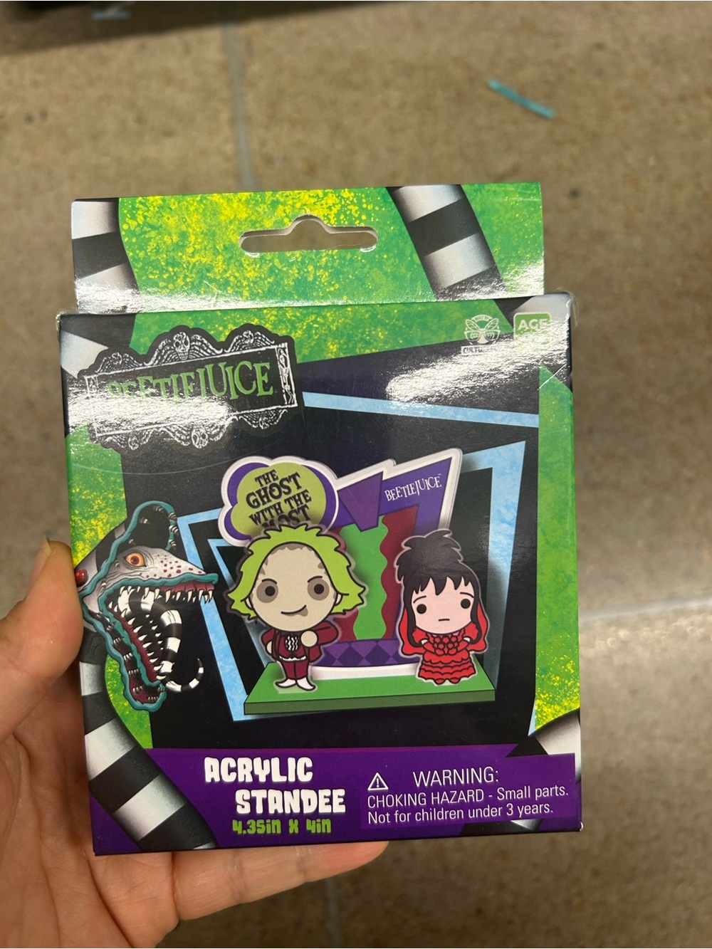 Beetlejuice Acrylic Standee